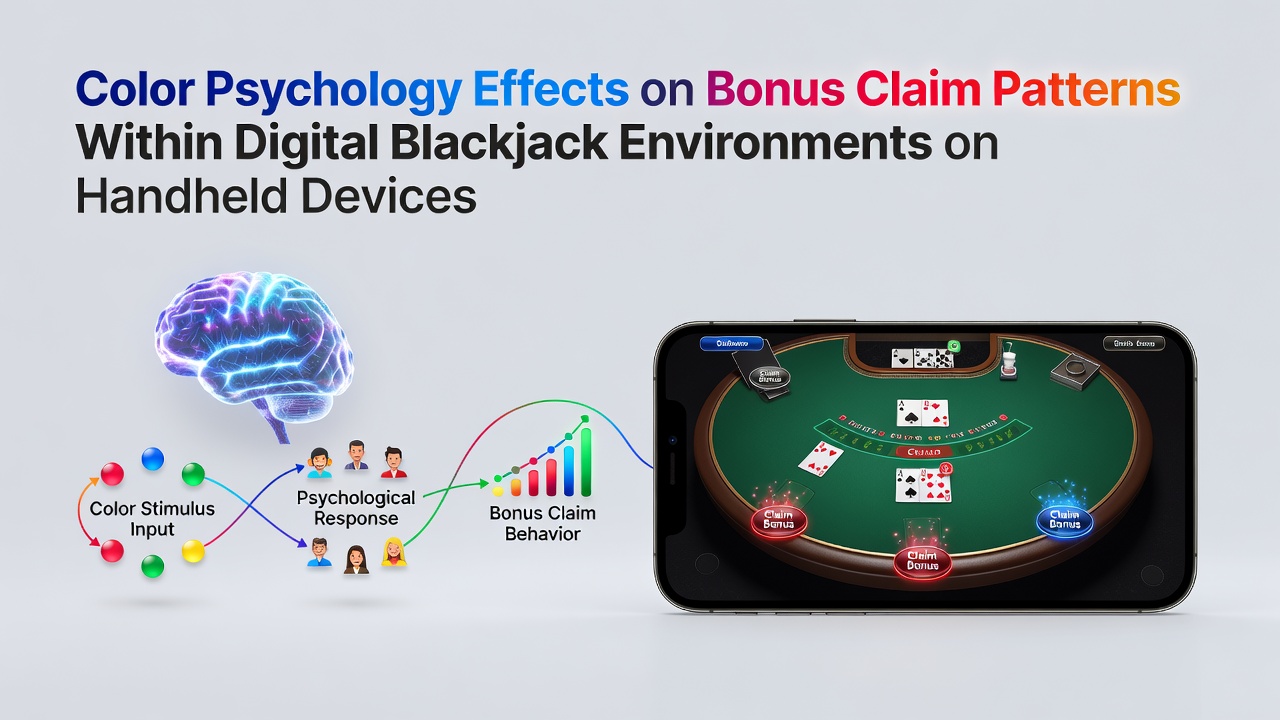 Close-up of color variations in bonus claim buttons within a digital blackjack app on a mobile device