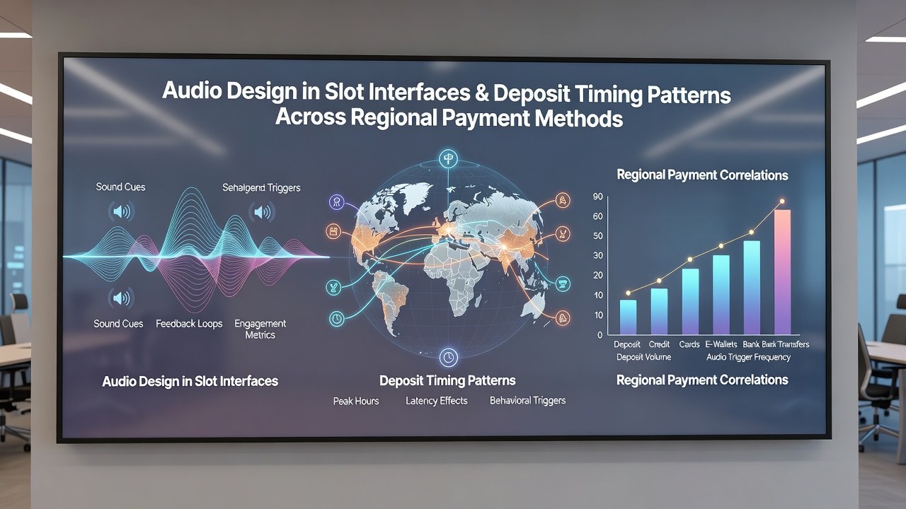 Heatmap visualization of audio triggers aligned with deposit events across payment regions