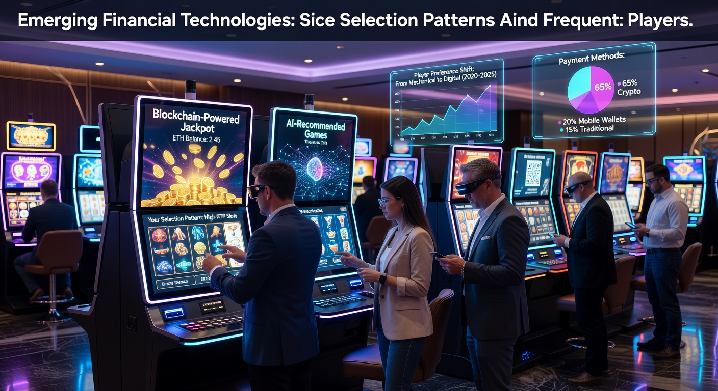 Frequent casino players using mobile apps to select slot machines integrated with digital payment options