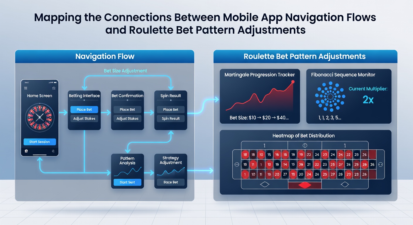 Analytics dashboard displaying player navigation paths overlaid on roulette bet selection screens